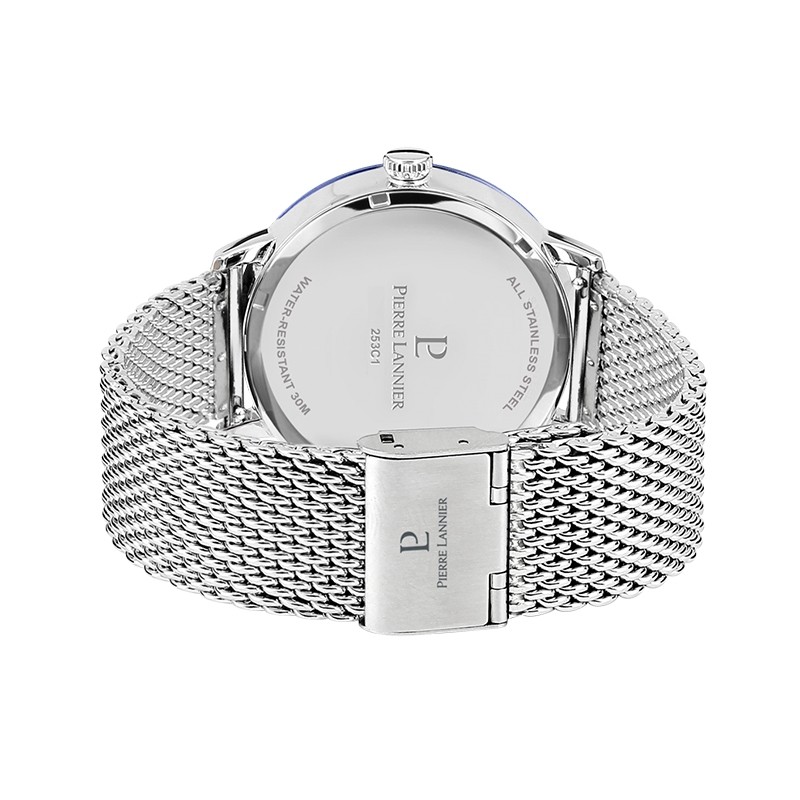 Montre Homme Pierre Lannier Beaucour acier 253C168