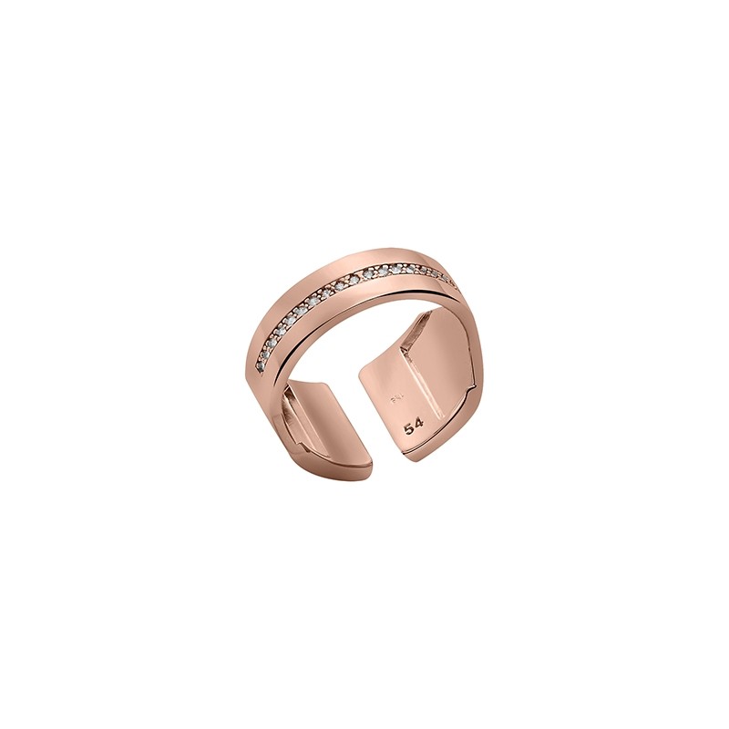 Bague les Georgettes collection Bandeau dorée rose 70318234008056