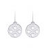 Boucles d'oreilles Les Georgettes dormeuses Poisson finition argent 70331111600000