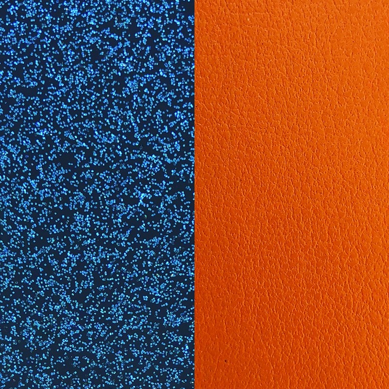 Vinyle pour bague 12 mm Les Georgettes Glitter bleu/Abricot 703018584CF000