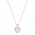 Collier Femme Swarovski One Pendant doré rose 5439314