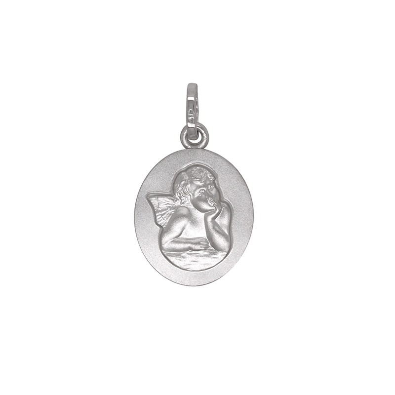 Pendentif Carador ange or blanc 375/000 9K20571G