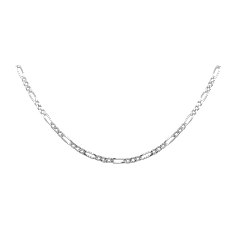 Chaîne argent 925/000 Carador maille cheval 50cm