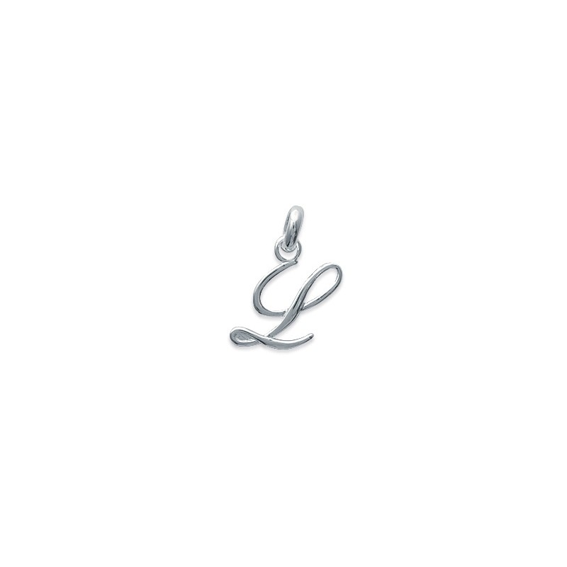 Pendentif initiale lettre L en argent 925/000. 748115512 -Carador