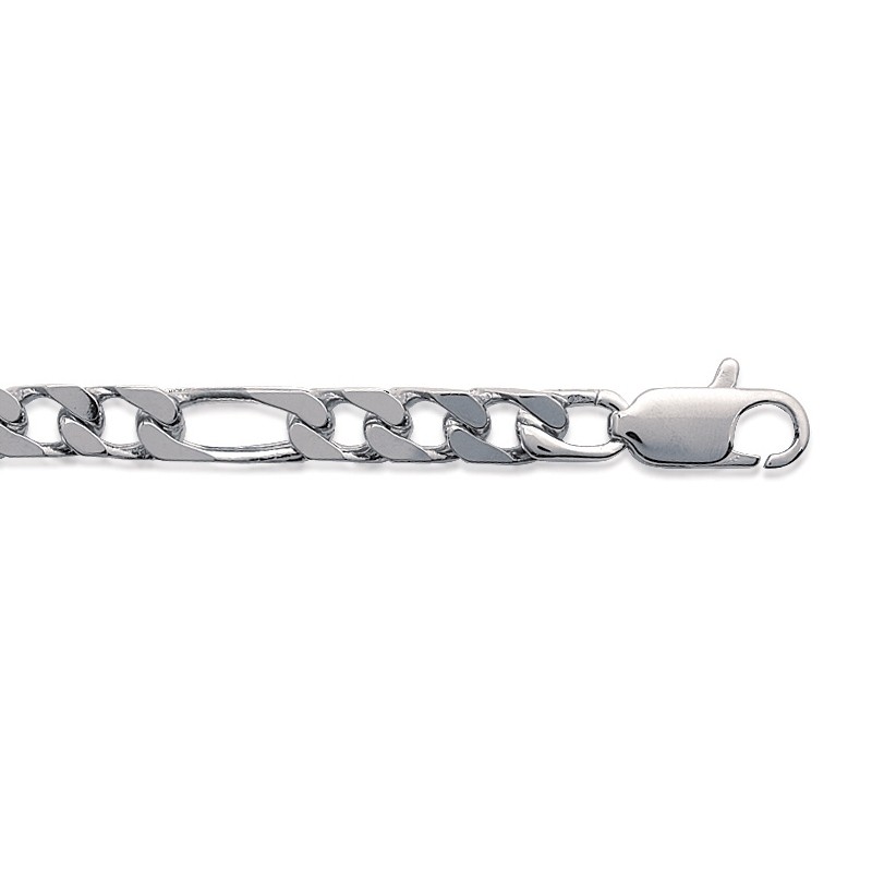 Bracelet chaine maille alternée 1-3 Argent 925/000 Carador