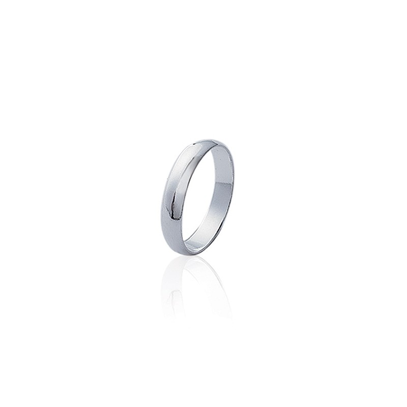 Bague anneau large en argent 925/000 de chez Carador