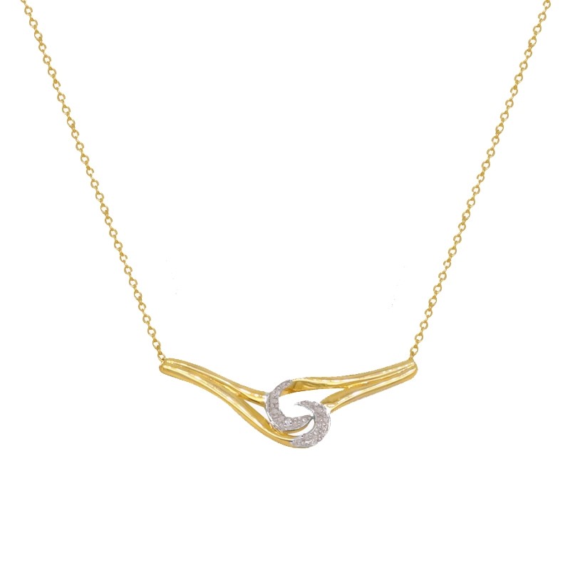 Collier Carador Diamant et Or jaune 375/000