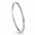 Bracelet Jonc Guess métal argenté et cristaux UBB28133-S