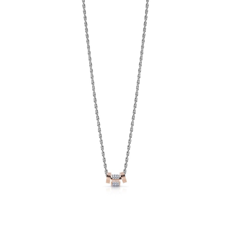 Collier GUESS en acier en pendentifs  cercle UBN78040
