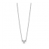 Collier Guess Love Knot métal argenté UBN78038