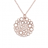 Collier avec son pendentif aux multiples rond AMPORELLE NSS573RG
