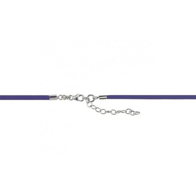 Collier  Una Storia cordonb leu et  argent 925/000 CORCOBL