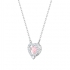 Collier femme Swarovski Sparkling Dance Heart cristal rose 5465284
