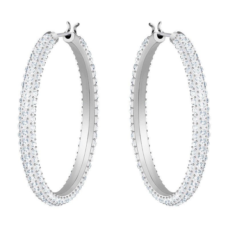 Boucles d'oreilles Swarovski Stone, métal rhodié 5389432