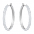Boucles d'oreilles Swarovski Stone, métal rhodié 5389432