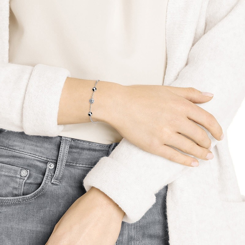 Bracelet Swarovski Remix Strand métal rhodié 5437865