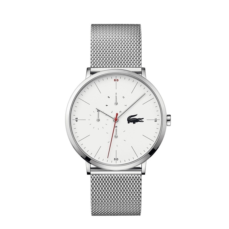 Montre LACOSTE homme acier argenté  2011025