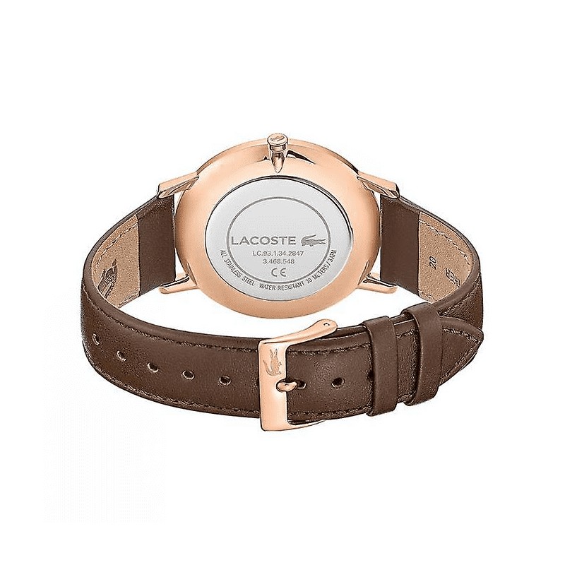 Montre LACOSTE DEGRON homme acier argenté  2011018