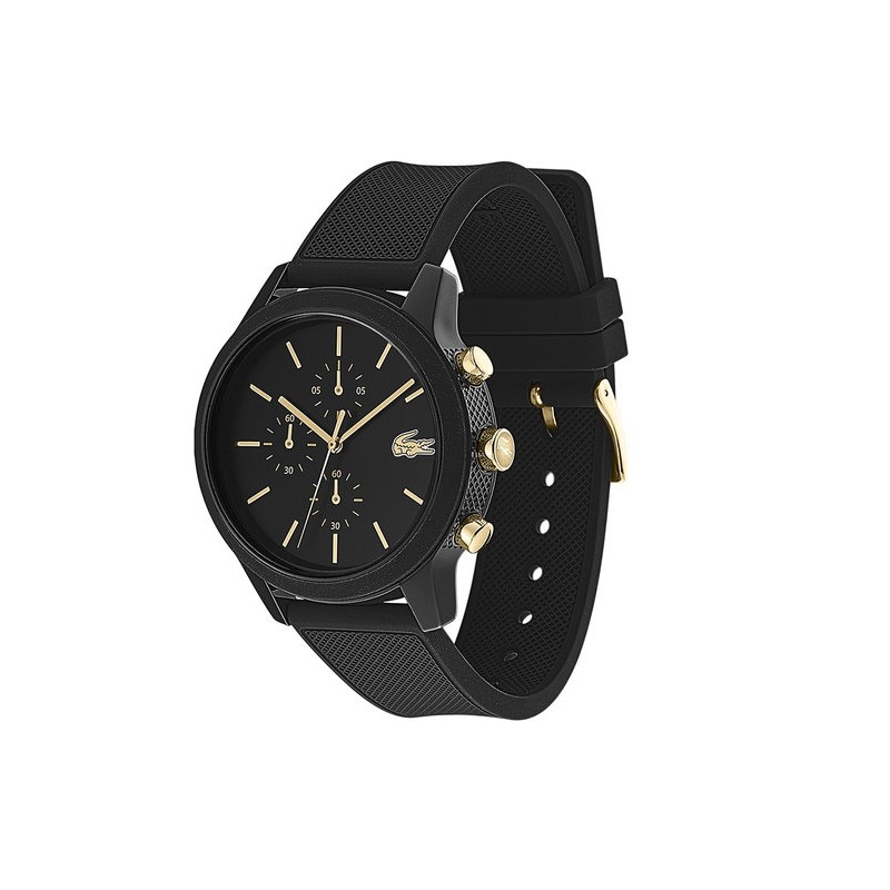 Montre  Lacoste bracelet silicone  noir 2011012