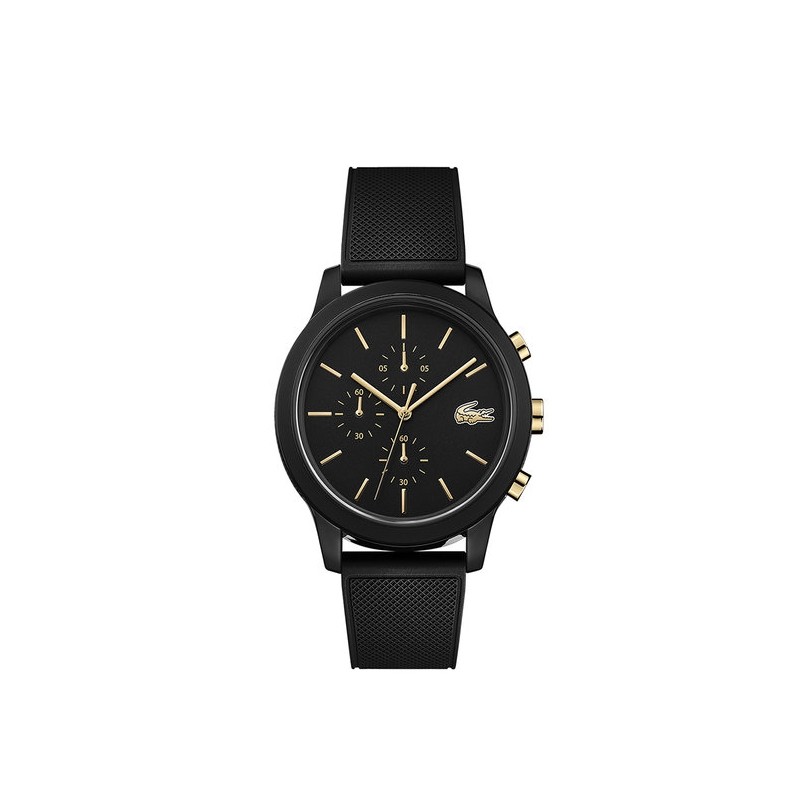 Montre  Lacoste bracelet silicone  noir 2011012