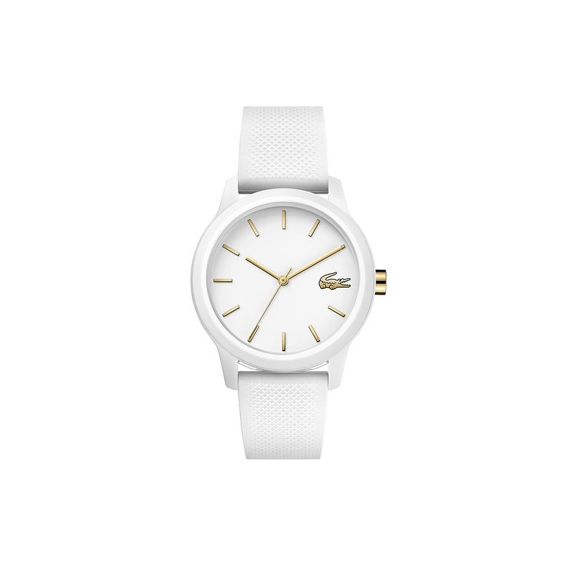 Montre  femme Lacoste bracelet silicone blanc 2001063