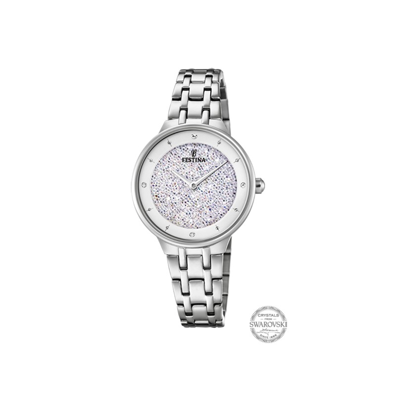 Montre Festina Mademoiselle acier argenté F20382/1