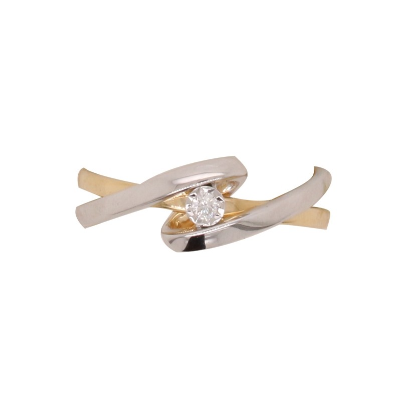 Carador - Bague OR 750/000 et Diamant
