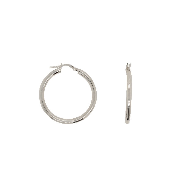 Boucles d'oreilles créoles or 375/000  CARADOR