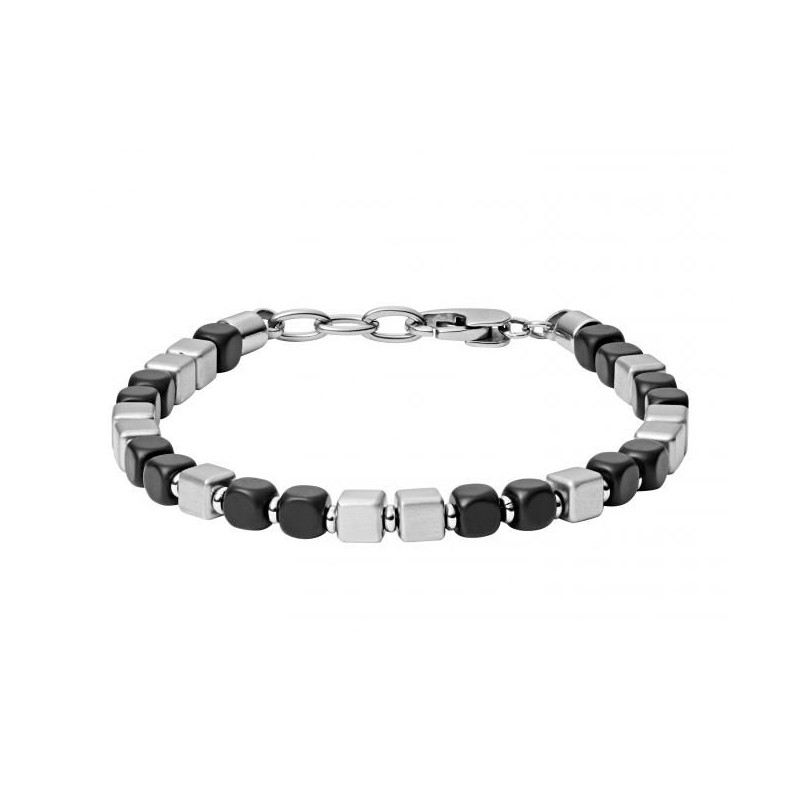 Bracelet homme Fossil acier JF03123040