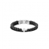 Bracelet homme Fossil double  en acier JF03120040