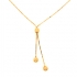 Collier Carador en Or Jaune 18K Pendentif fantaisie billes
