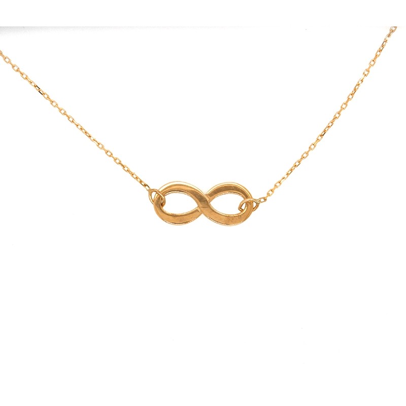 Collier Carador en Or Jaune 18K Fantaisie Infini