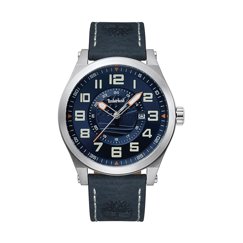 Montre Homme Timberland Tilden Acier et Cuir 14644JS/03