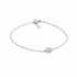 Bracelet CARADOR Or Blanc 750/000 avec diamant