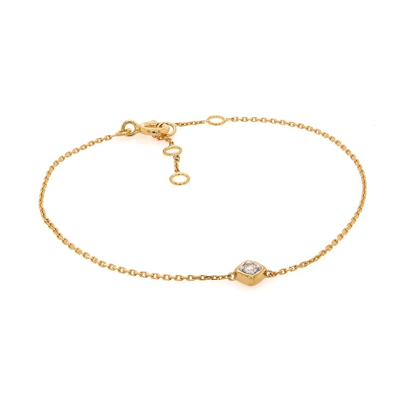 Bracelet Carador Femme en Or jaune 750/000 et diamant