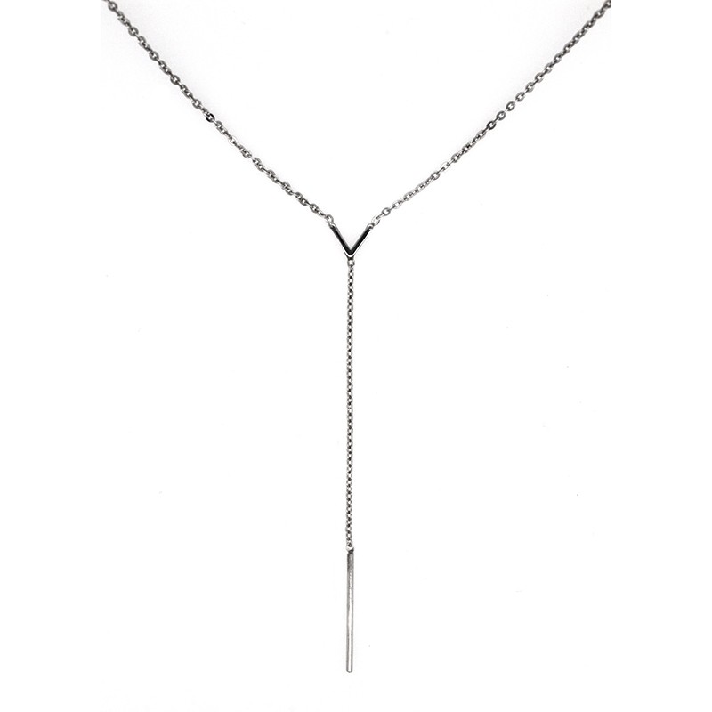 Collier Silver Pop thème flêche en argent 925/000