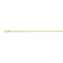 Chaine Carador Or jaune 750/000 Maille gourmette 50 cm