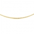 Collier CARADOR maille palmier en or jaune 750/000