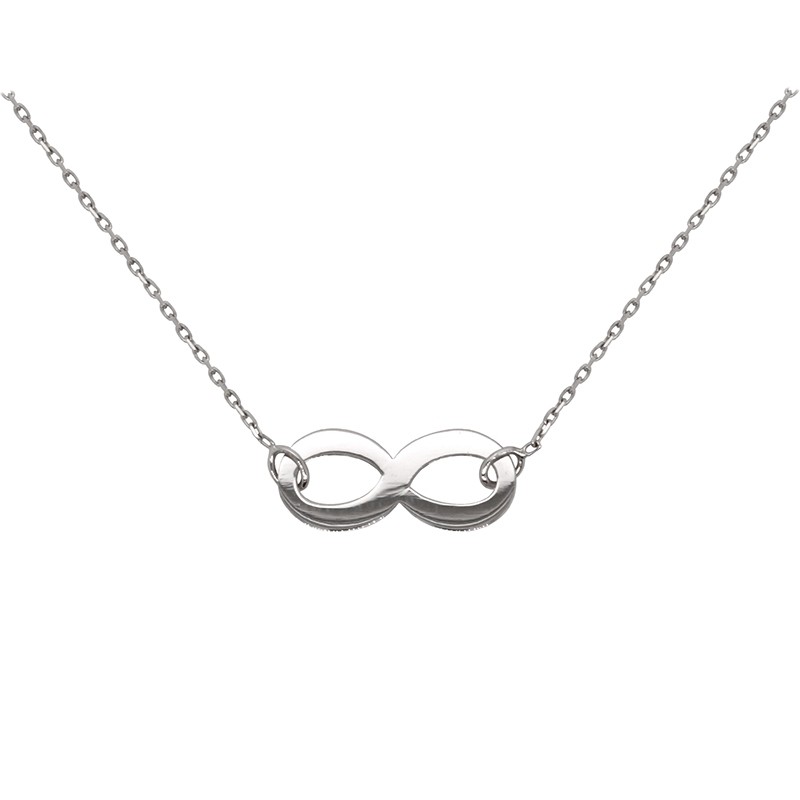 Collier INFINI en or blanc 750/000 CARADOR