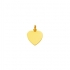 Pendentif Carador coeur épais or jaune 750/000