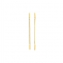 Boucles d'oreilles pendantes en or jaune 750/000 CARADOR