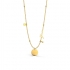 Collier PEONY ART Guess en acier doré UBN29102