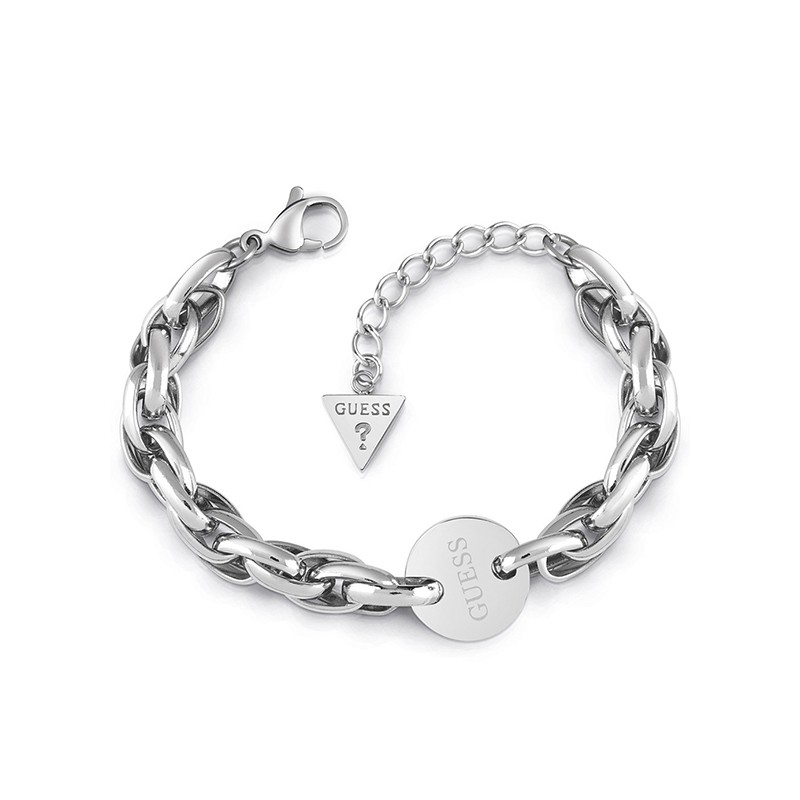 Bracelet REACTION Guess en acier argenté UBB29031-S