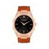 Montre Montignac collection M Quartz cuir marron MOPE19B15