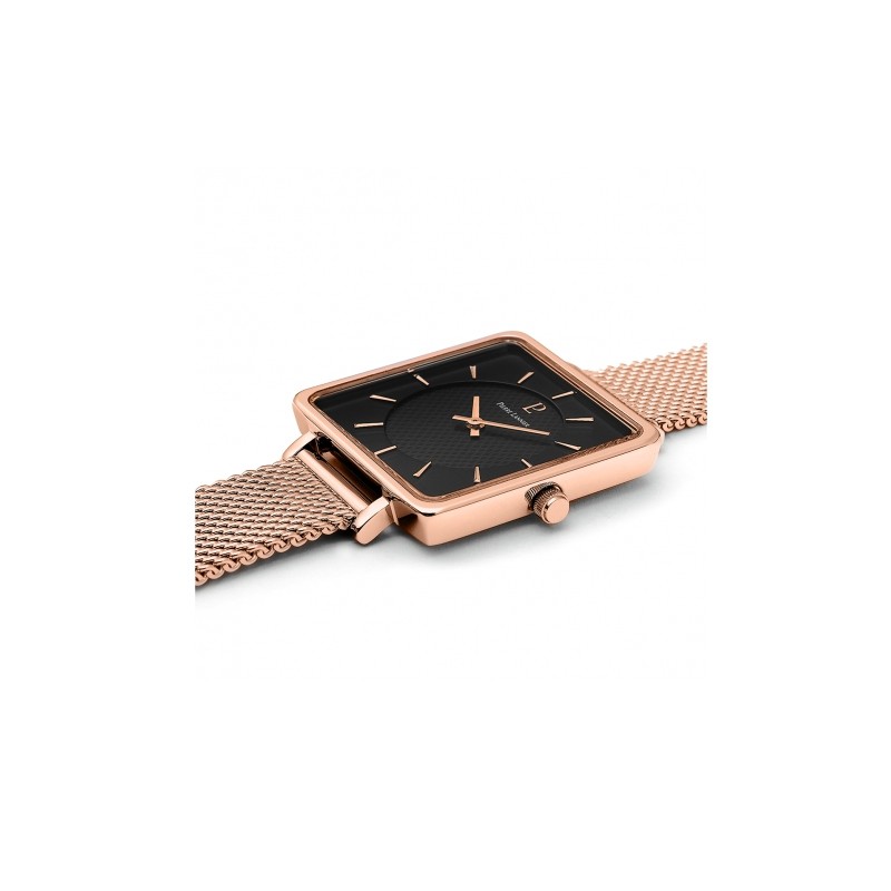 Montre Pierre Lannier Femme  Lecaré dorée rose 008F938