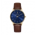 Montre homme Pierre Lannier cuir marron 204G064
