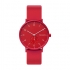Montre Aaren Kulor Skagen silicone rouge SKW6512
