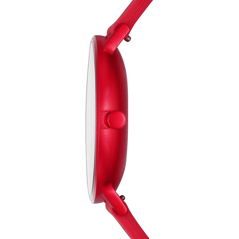 Montre Aaren Kulor Skagen silicone rouge SKW6512