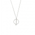 Collier cercle Carador en argent 925/000 