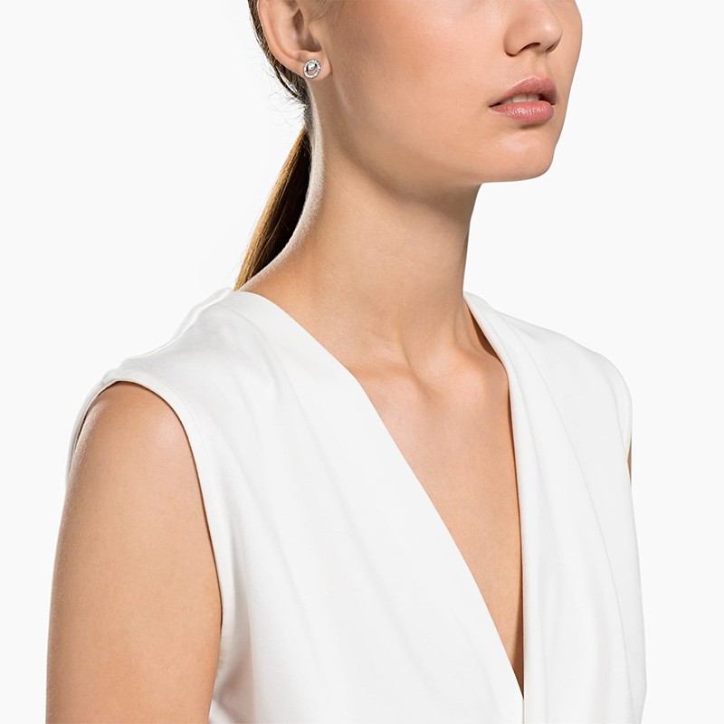 Boucles d'oreilles Swarovski Creativity Circle Small 5201707